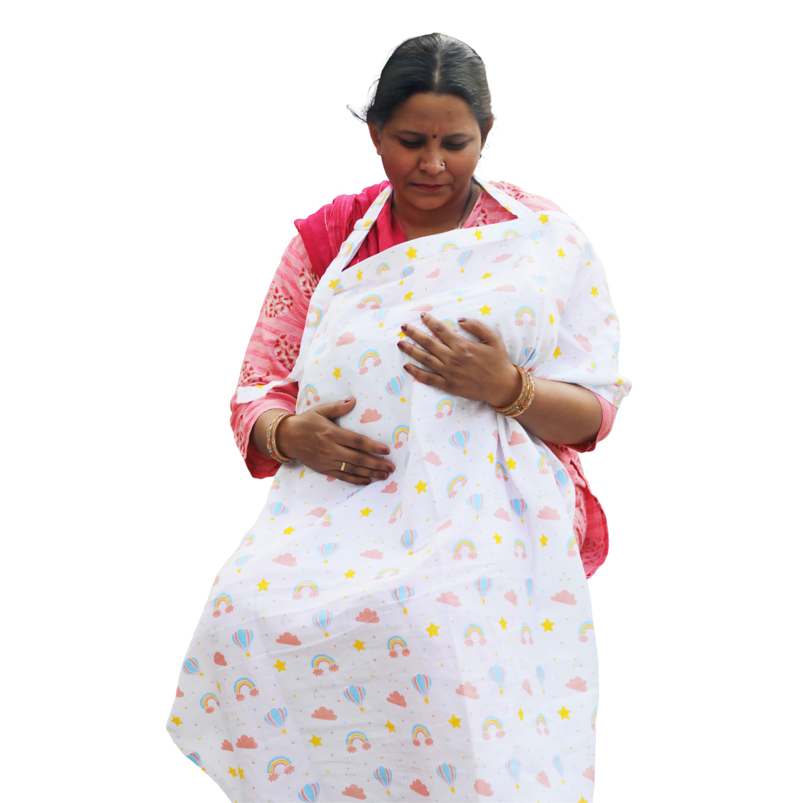 Motherly Nursing Breastfeeding Cover Scarf Cloth- Breast Feeding shawl