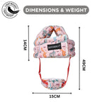 Motherly Toddler Safety Hat with Chin Strap - Dinosaur