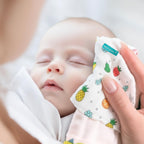 Motherly Muslin Baby Napkins for Newborn | Baby Handkerchief & Wash Cloth for Newborn Baby