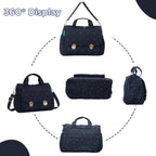 Motherly WOW Laptop Bag for Women – 15-Inch Office Tote & Handbag