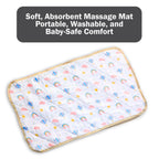 Motherly Diaper Changing Mat for Newborn Baby, Reusable Portable Changing Pad, Crib Mat for Baby, Sleeping Mattress for Boys & Girls (72 x 42 cm, 0-12 Months) - MOTHERLY
