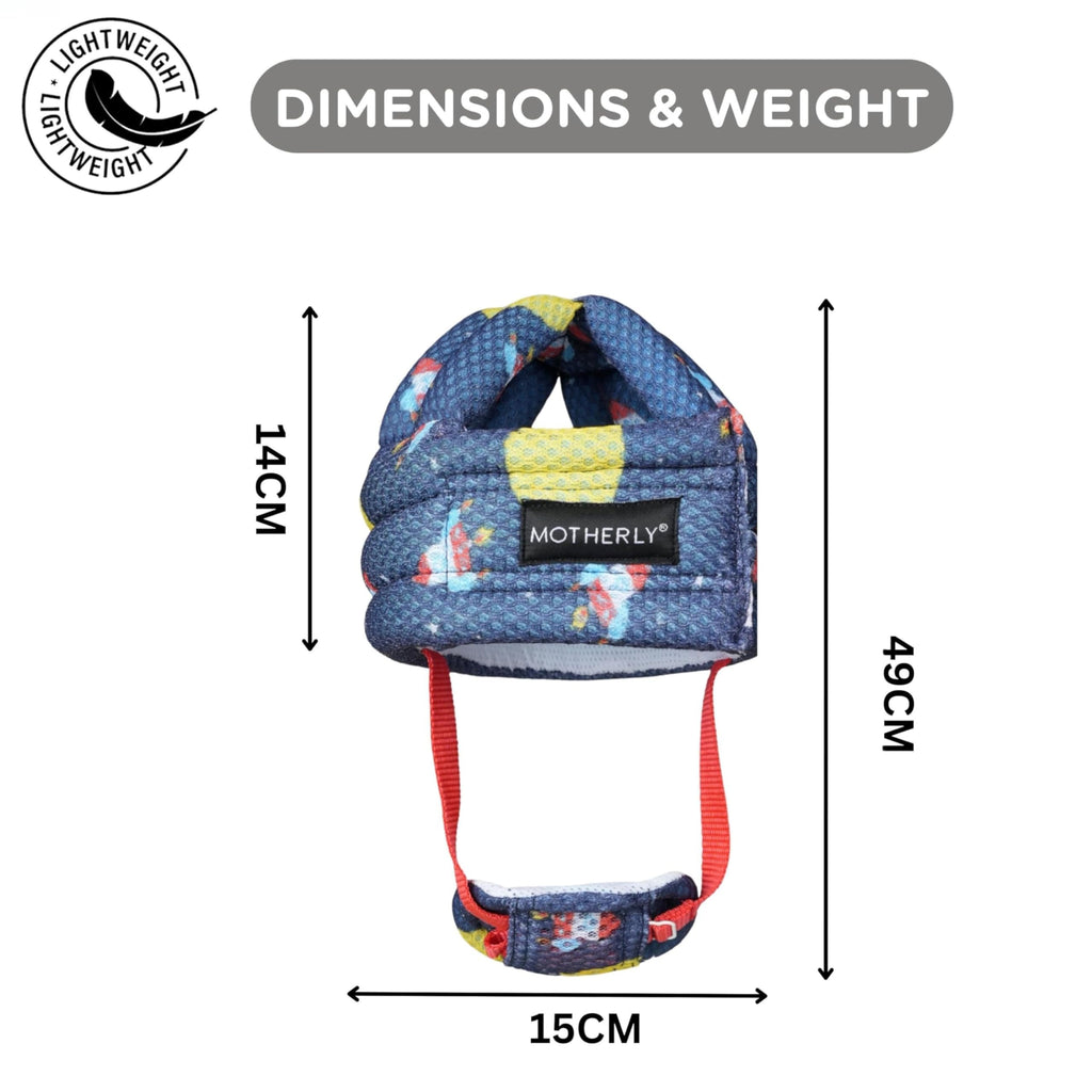Motherly Toddler Safety Hat with Chin Strap - Space