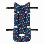 Motherly Baby Stroller Seat Cushion | Reversible and Universal Fit Pad for Strollers, High Chairs, Car Seats & Rockers | Soft, Breathable Pram Liner with Secure Straps & Safety Belt Slot - Car