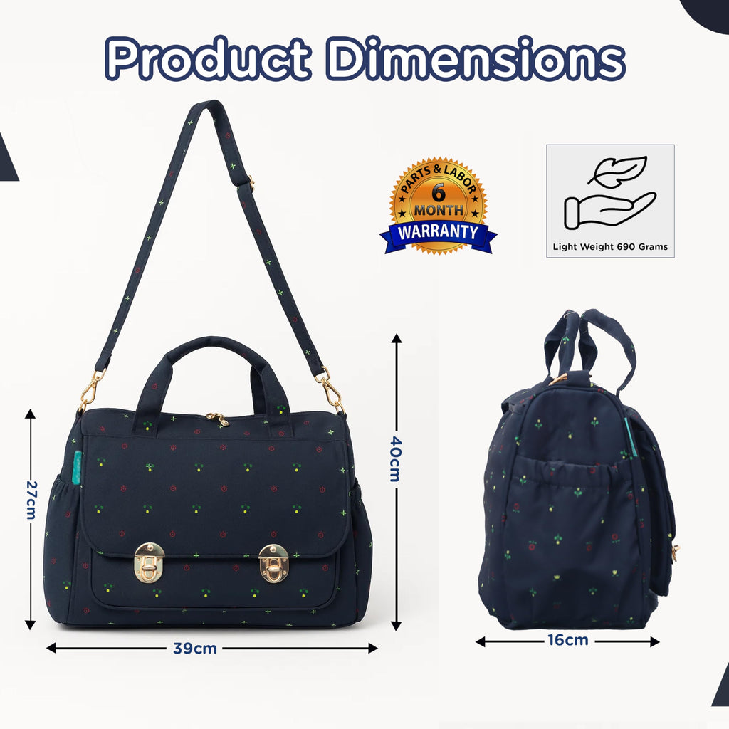 Motherly WOW Laptop Bag for Women – 15-Inch Office Tote & Handbag