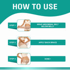 Motherly Maternity Belly Support Belt (Pre-Pregnancy-Type1, Grey, Free Size)