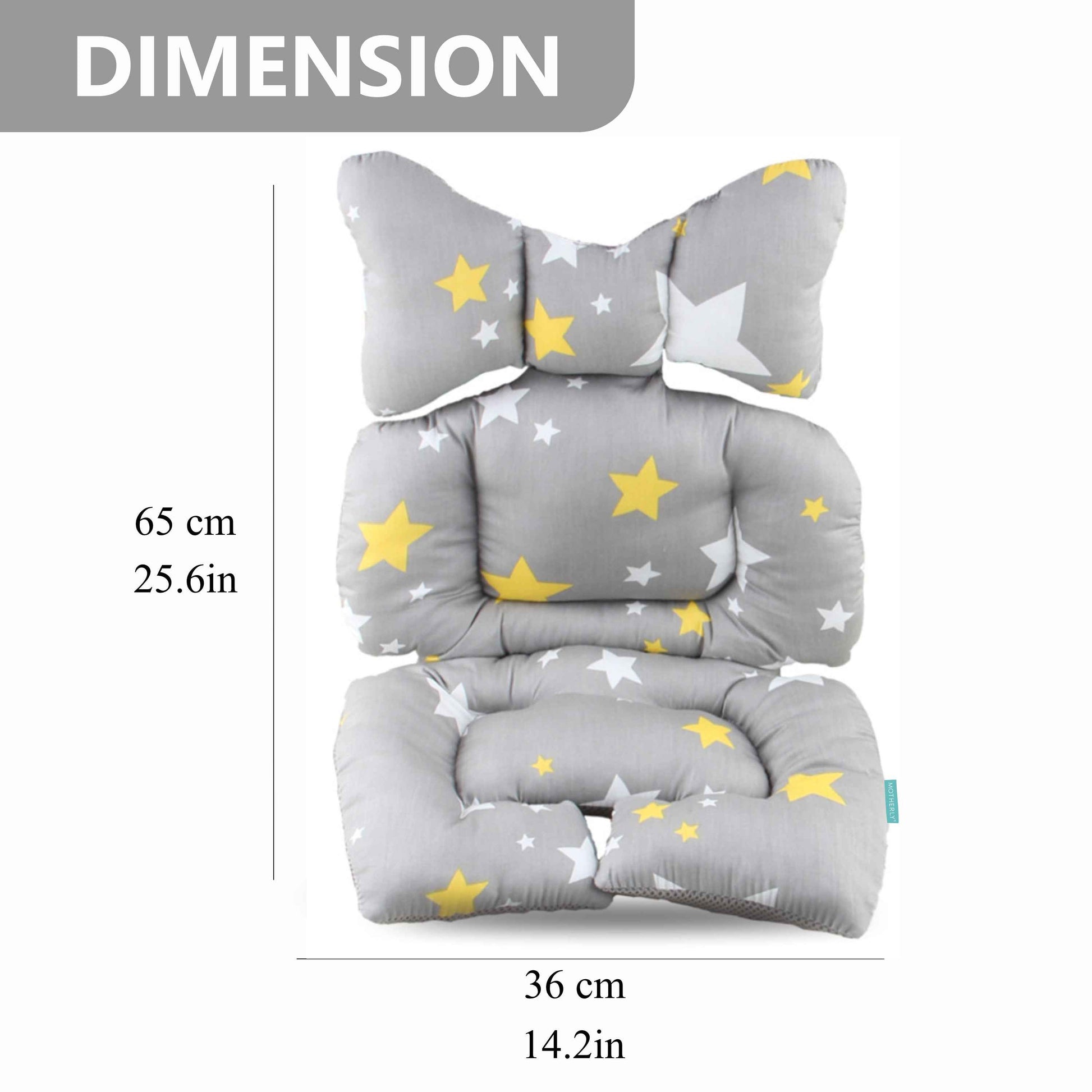 Starry Sky Baby Stroller Seat Cushion - Star Section