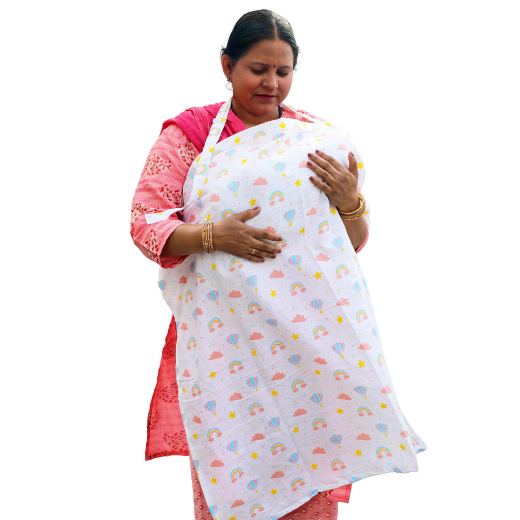 Motherly Nursing Breastfeeding Cover Scarf Cloth- Breast Feeding shawl