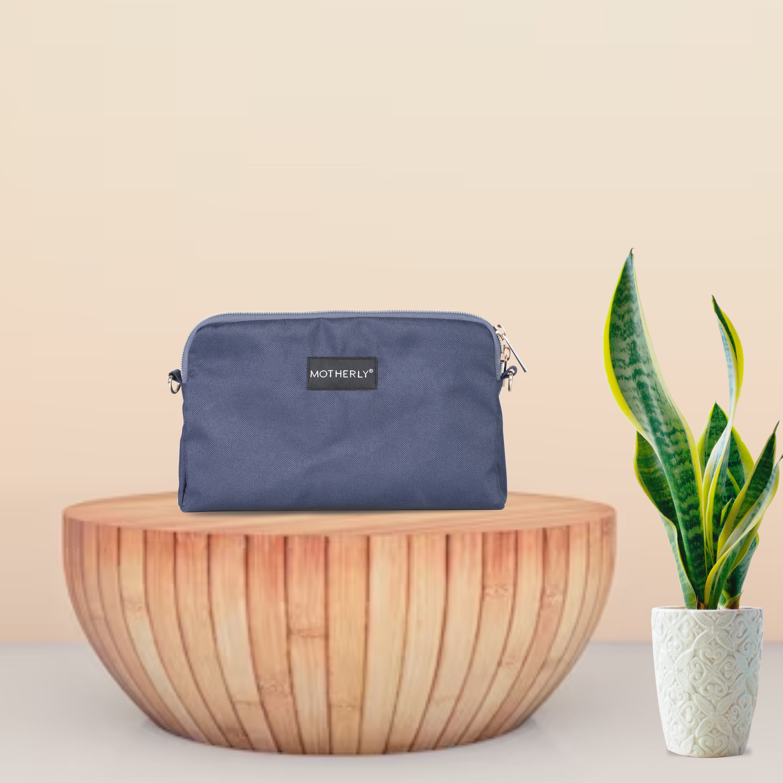 Motherly Diaper Organization Pouches, Pretty Travel Toiletry Bag Set for Women, Stylish Party Clutch or Handbag - MOTHERLY