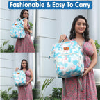Motherly Elegant Diaper Bag for Moms – Water-Resistant Maternity & Travel Bag with Multiple Pockets & Warranty