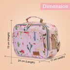 Motherly Mini Diaper Bag for Moms (Unicorn Blue) – Water-Resistant Travel & Maternity Handbag with Multiple Pockets