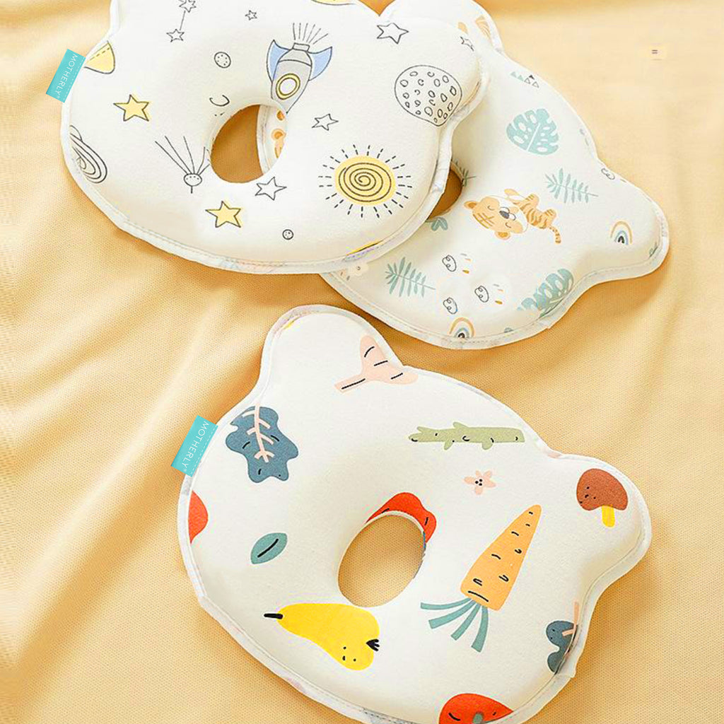 Baby Head Support Pillow Gentle Ergonomic and Comforting Design - MOTHERLY