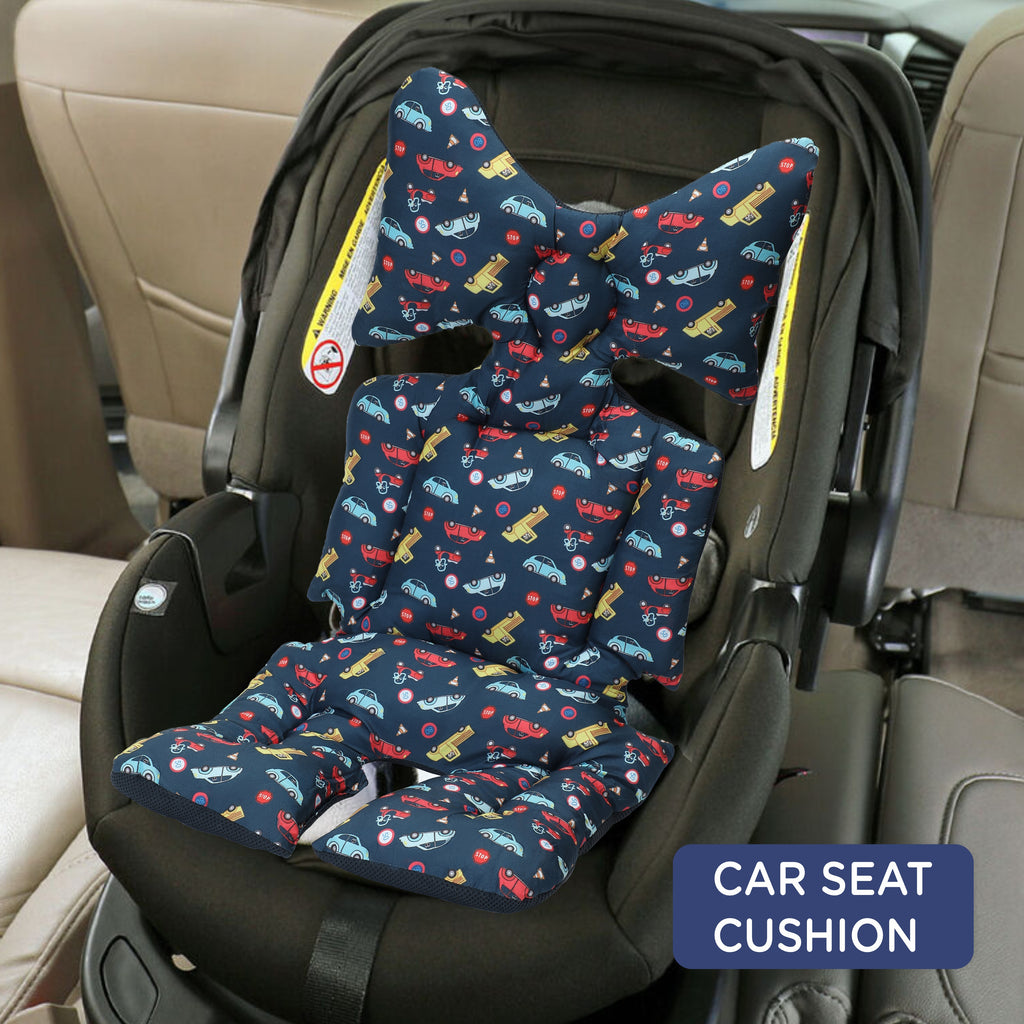 Motherly Baby Stroller Seat Cushion for Strollers, Car Seat & Chair, Breathable, Multi-purpose All-in-one Infant Carriage Cushion, High Chair Seat Cushion, Push Chair Stroller Cushion - MOTHERLY