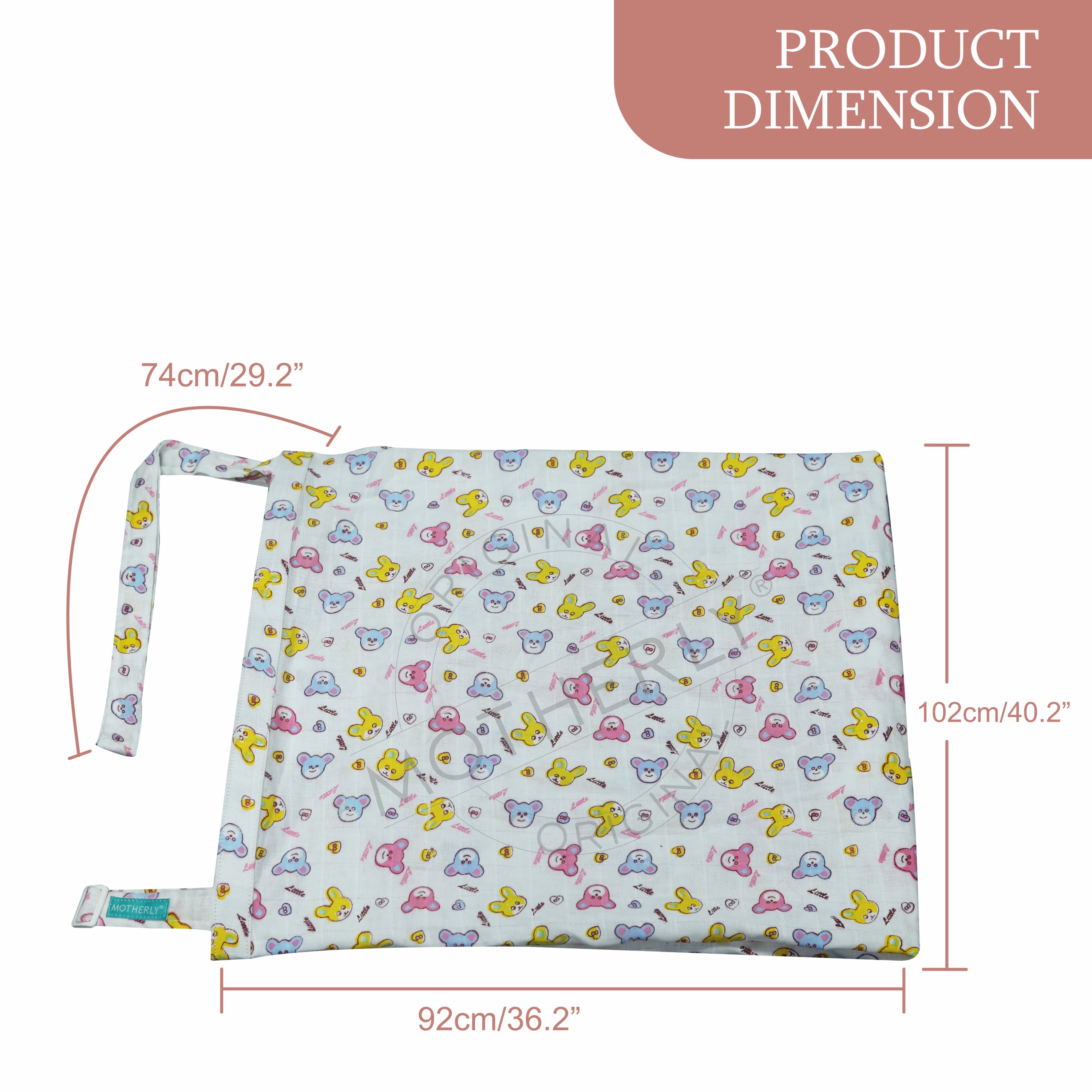 Motherly Nursing Breastfeeding Cover Scarf Cloth- Breast Feeding shawl - MOTHERLY