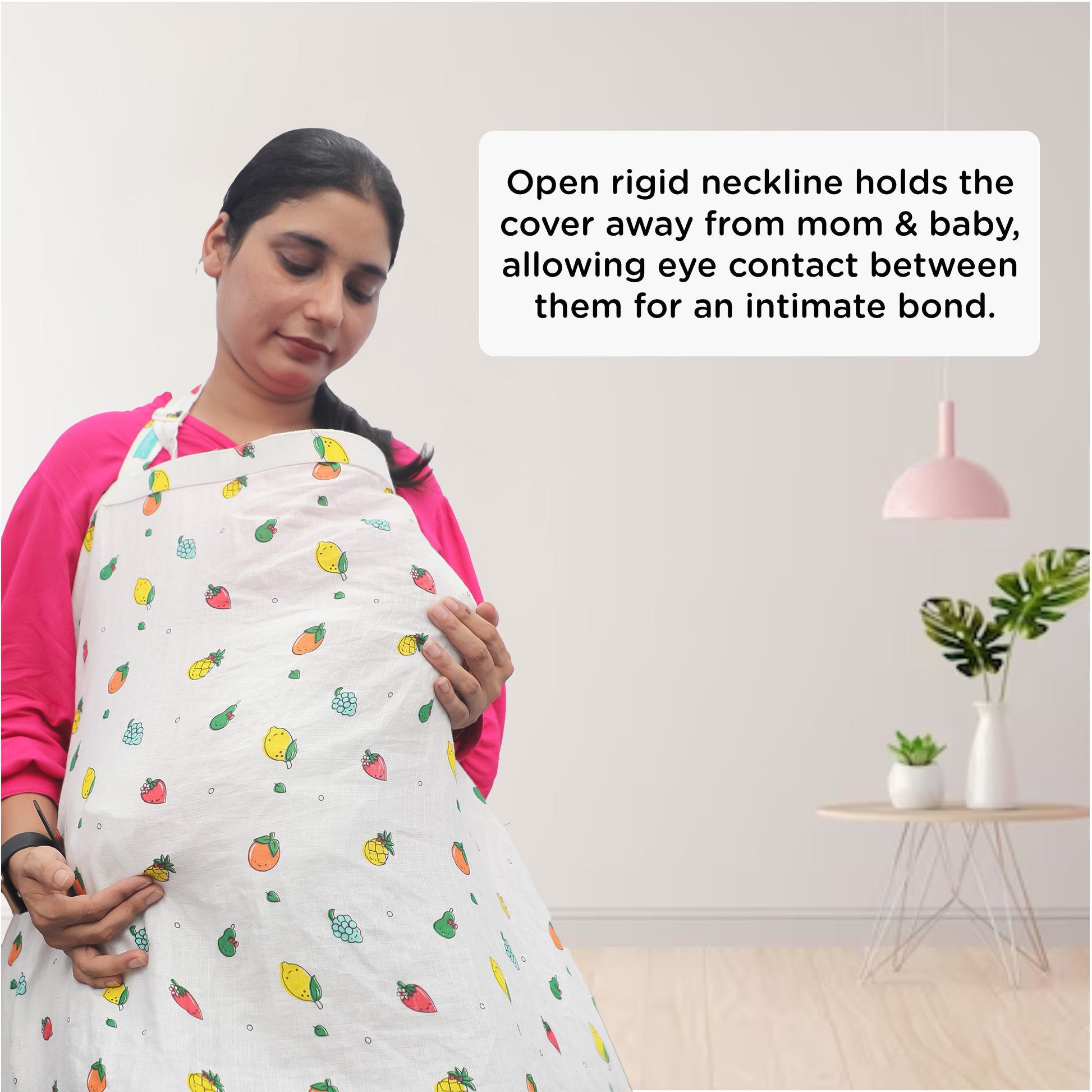 Motherly Nursing Breastfeeding Cover Scarf Cloth- Breast Feeding shawl