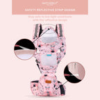 Motherly 6-in-1 Kangaroo Style with Hip Seat for Comfort Carrying Baby Carrier Bag - MOTHERLY