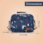 Motherly Mini Diaper Bag for Mothers for Travel | Small Maternity Handbag for Newborn Baby | Mothers Travelling Bag | Multiple Pockets Water Resistant Baby Bag I Hospital Bag for Moms (Unicorn Blue)