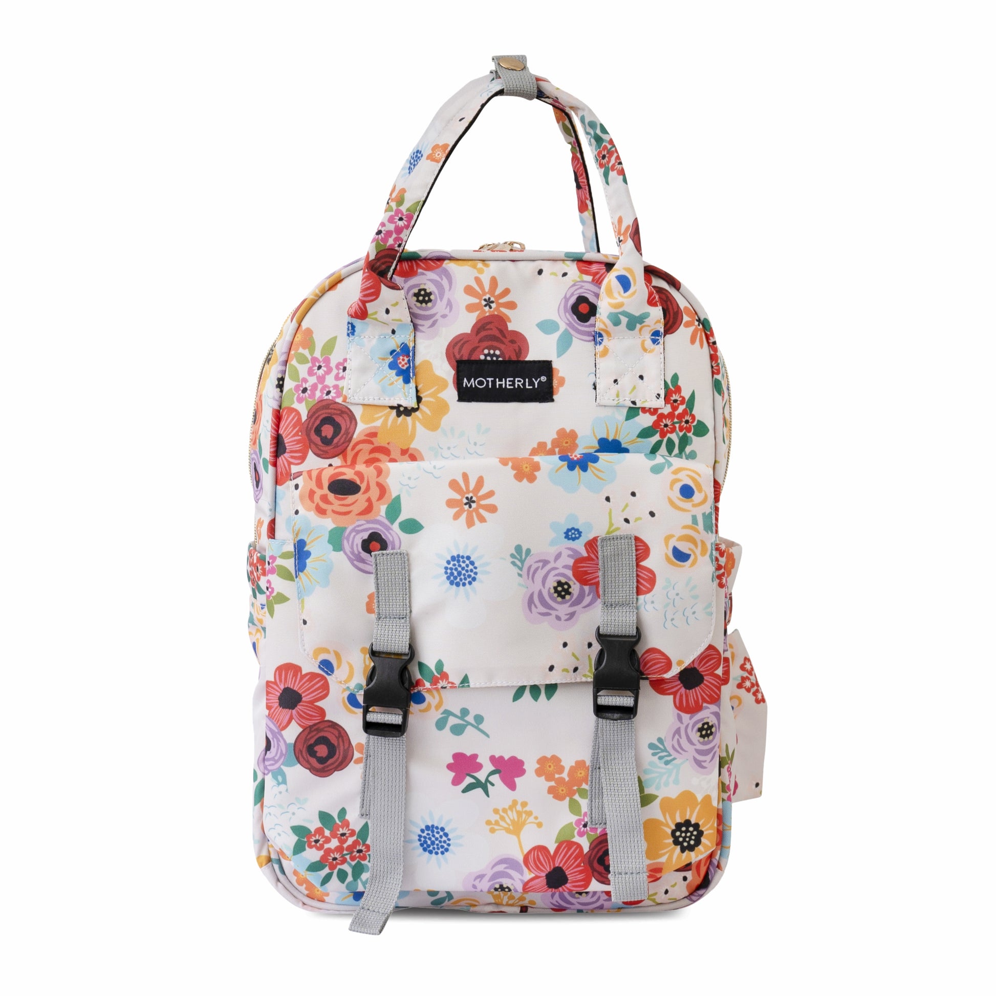 Motherly Solid Diaper Bag for Mothers for Travel, Maternity Bag for Newborn Baby, Mothers Travelling Bag, Multiple Pocket Water Resistant Baby Bag, Hospital Bag for moms (Black) - MOTHERLY