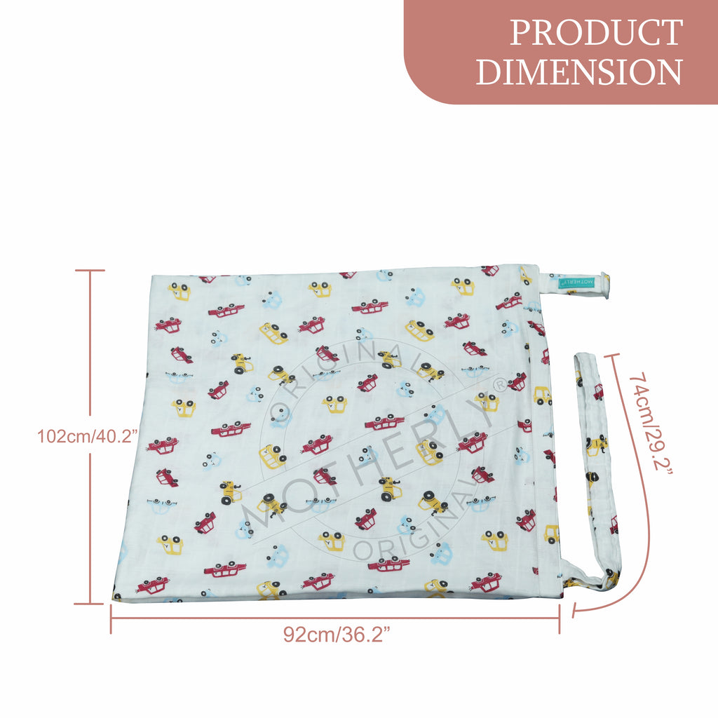Motherly Nursing Breastfeeding Cover Scarf Cloth- Breast Feeding shawl - MOTHERLY