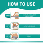 Motherly Maternity Belly Support Belt (Pre-Pregnancy-Type1, Grey, Free Size)