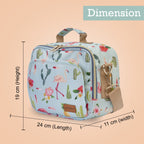 Motherly Mini Diaper Bag for Moms (Unicorn Blue) – Water-Resistant Travel & Maternity Handbag with Multiple Pockets