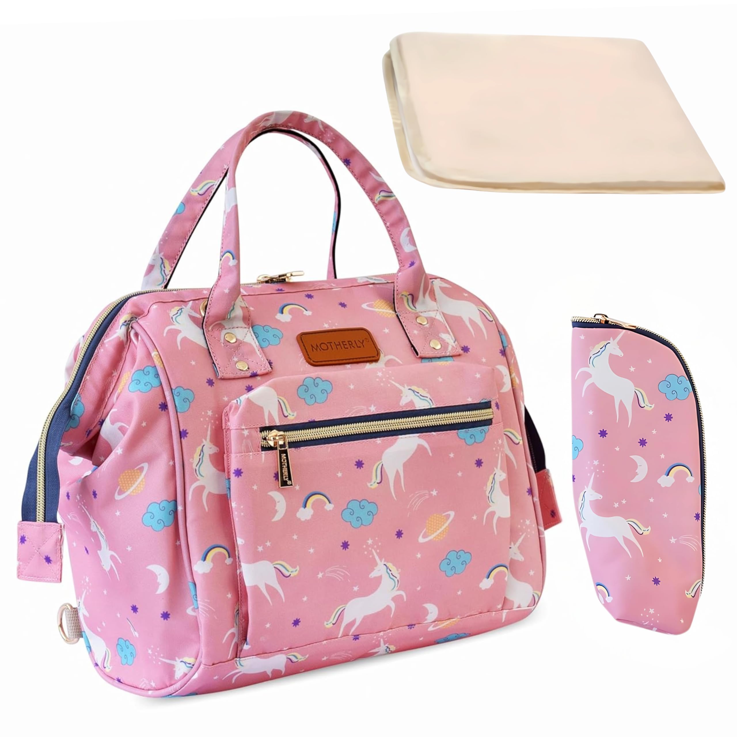 Motherly Nano Diaper Bag for Mothers | Small Diaper handbag for mom for Travel