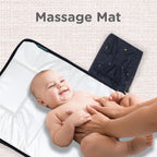 Motherly Portable Diaper Changing Mat – Leak-Proof, One-Hand Foldable Pad for Travel & Baby Shower Gift