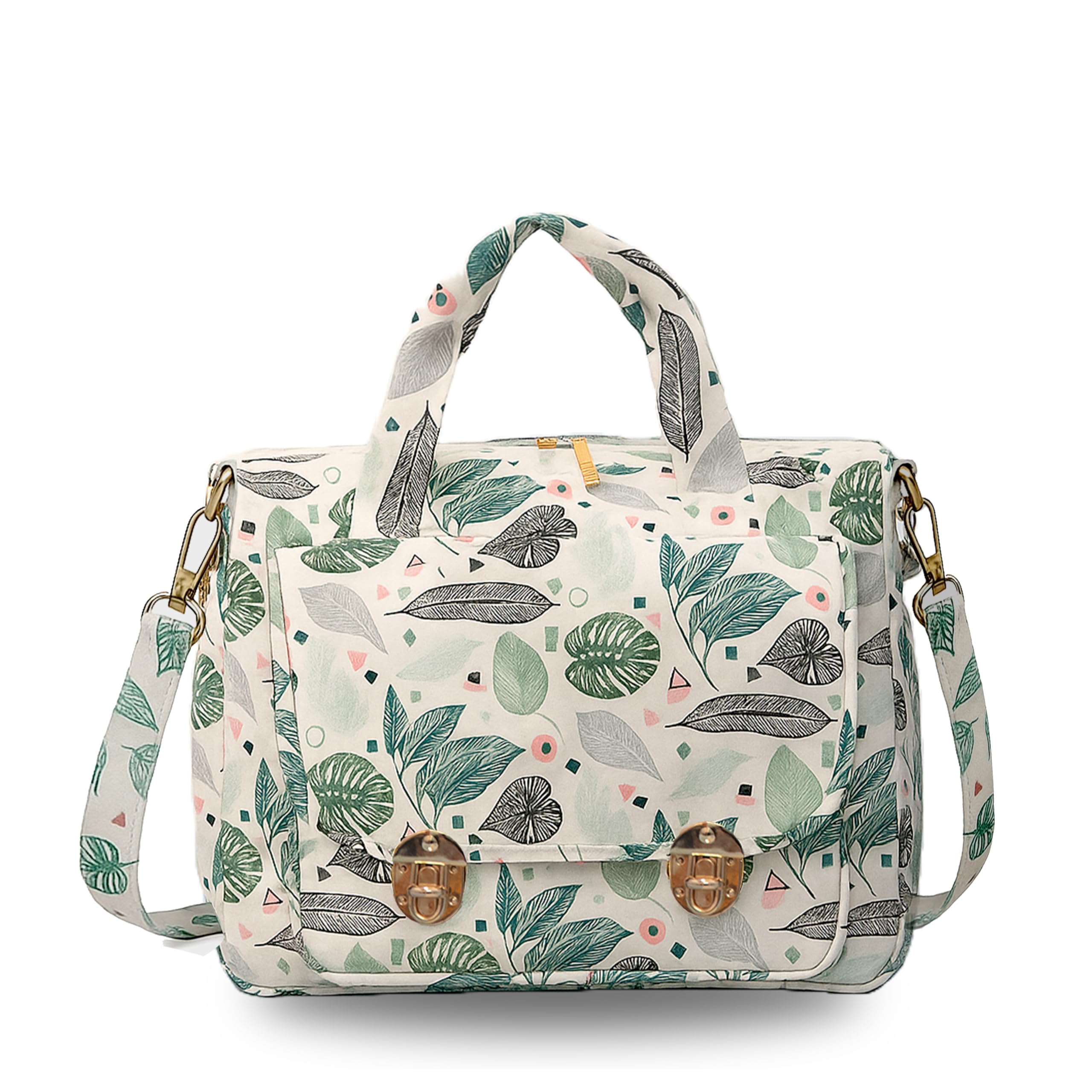 Motherly WOW Laptop Bag for Women Office Use | Stylish Handbag with 15-Inch Laptop Compartment | Office Bag, Shoulder Bag & Messenger Tote - MOTHERLY