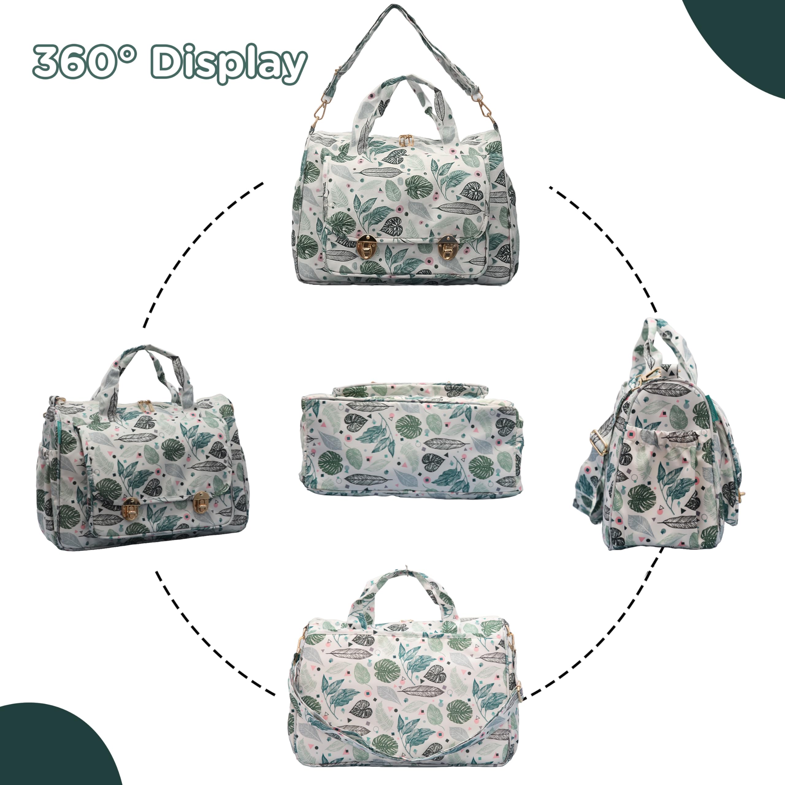 Motherly WOW Laptop Bag for Women – 15-Inch Office Tote & Handbag