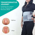 Motherly 3 In 1 Postpartum Recovery Belt (Fit From 30 Inch To 46 Inches Of Waist),One Size