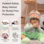 Motherly Toddler Safety Hat with Chin Strap - Dinosaur