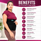 Motherly 3 In 1 Postpartum Recovery Belt (Fit From 30 Inch To 46 Inches Of Waist),One Size