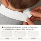 Motherly Bib for Baby 0 to 6 Month – Soft Muslin Baby Apron, Adjustable & Absorbent Bibs for Newborns to 12 Months Boys and girl