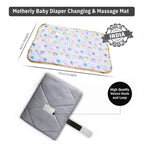 Motherly Diaper Changing Mat for Newborns – Reusable, Portable Crib & Sleeping Pad (72x42 cm, 0–12 Months)