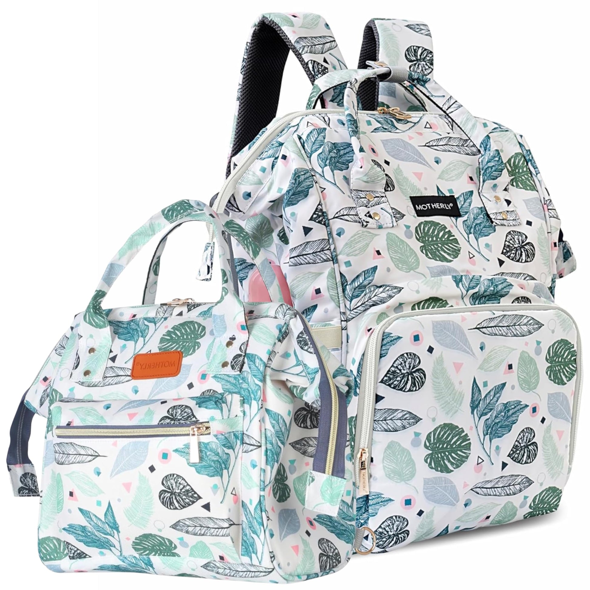 Motherly Elegant Diaper Bag for Mothers for Travel, Maternity Bag for Newborn Baby, Mothers Travelling Bag, Multipocket Water Resistant Baby Bag, Hospital Bag for Moms with Warranty