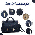 Motherly WOW Laptop Bag for Women Office Use | Stylish Handbag with 15-Inch Laptop Compartment | Office Bag, Shoulder Bag & Messenger Tote - MOTHERLY