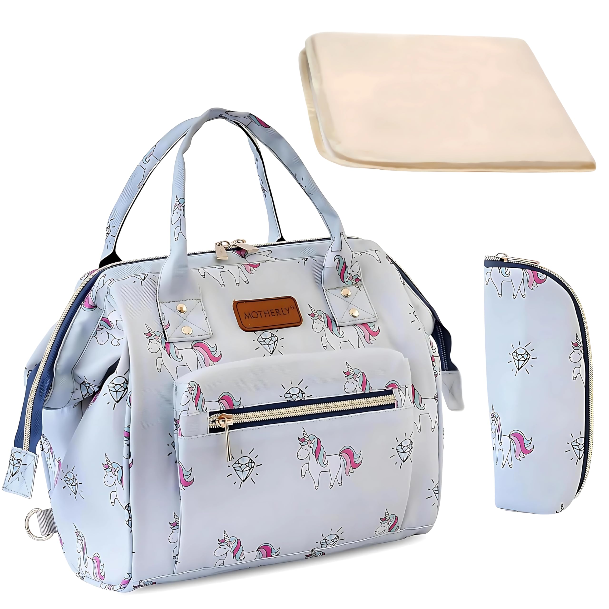 Motherly Nano Diaper Bag for Mothers | Small Diaper handbag for mom for Travel