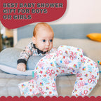 Motherly Flurry Fickle Baby Feeding Nursing and Maternity Pillow (White) - MOTHERLY