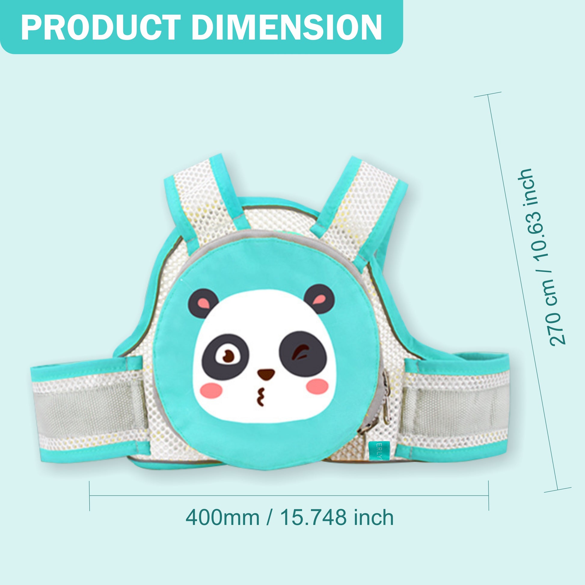Motherly Children's Motorcycle Safety Harness Safe, Stylish Riding Companion with Two Wheeler Child Safety Belt - MOTHERLY