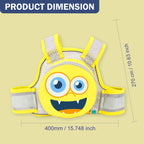 Motherly Children's Motorcycle Safety Harness Safe, Stylish Riding Companion with Two Wheeler Child Safety Belt - MOTHERLY