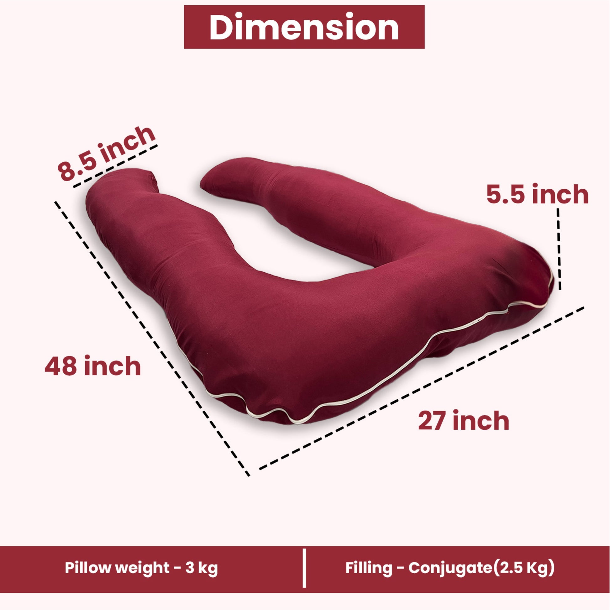 Motherly Maternity Pillows for Pregnancy Sleeping - MOTHERLY