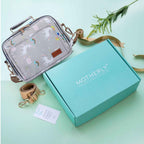 Motherly Mini Diaper Bag for Mothers for Travel | Small Maternity Handbag for Newborn Baby | Mothers Travelling Bag | Multiple Pockets Water Resistant Baby Bag I Hospital Bag for Moms (Unicorn Blue)