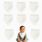 Motherly Bib for Baby 0 to 6 Month – Soft Muslin Baby Apron, Adjustable & Absorbent Bibs for Newborns to 12 Months Boys and girl