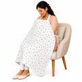 Motherly Nursing Cover for Breastfeeding – Soft, Breathable Feeding Apron for Mom, Multi-Use Feeding Cover & Scarf - animal-1
