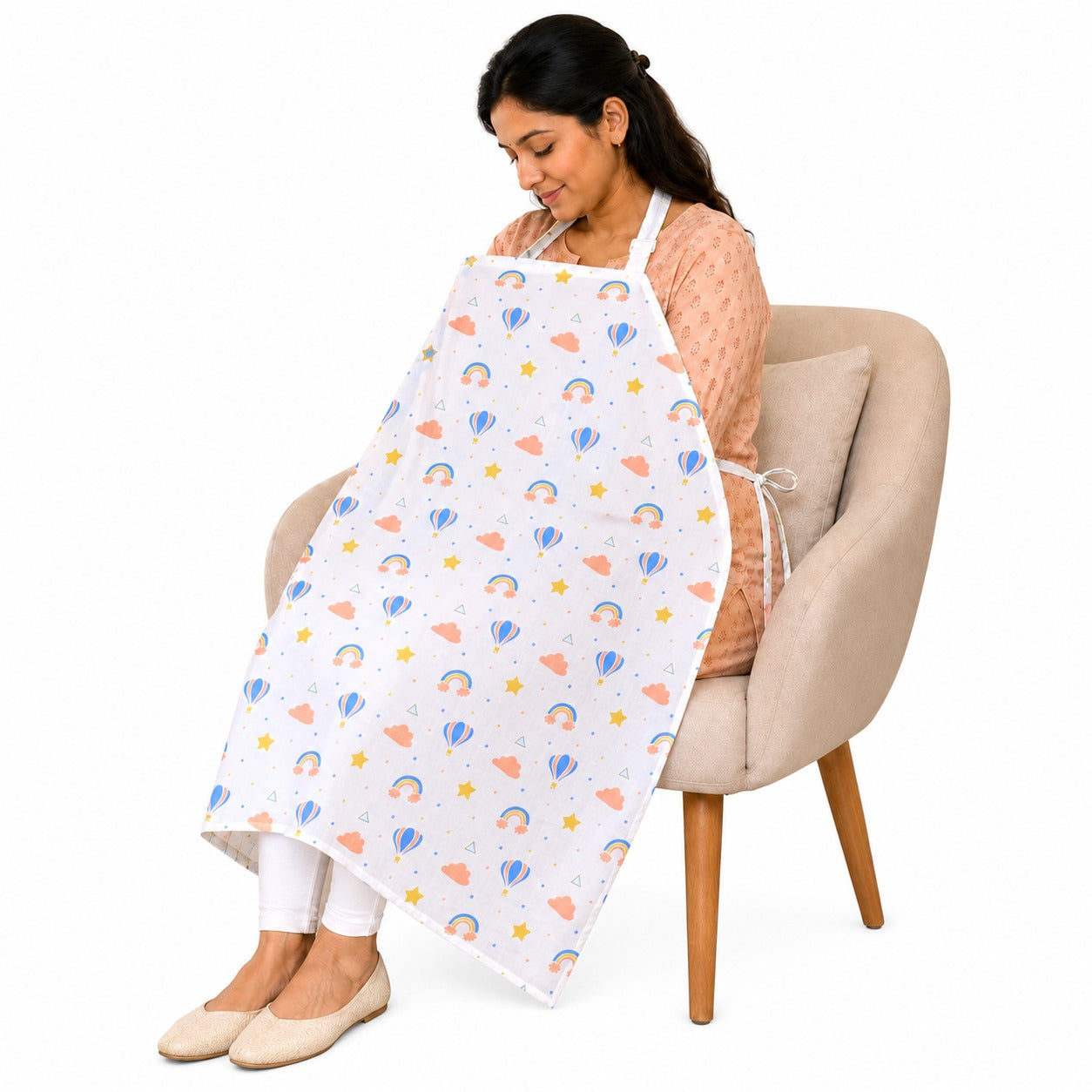 Motherly Nursing Breastfeeding Cover Scarf Cloth- Breast Feeding shawl