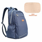 Motherly Solid Color Diaper Bag for Mothers for Travel, Maternity Bag for Newborn Baby, Mothers Travelling Bag, Multiple Pocket Water Resistant Baby Bag, Hospital Bag for moms with Offers - MOTHERLY