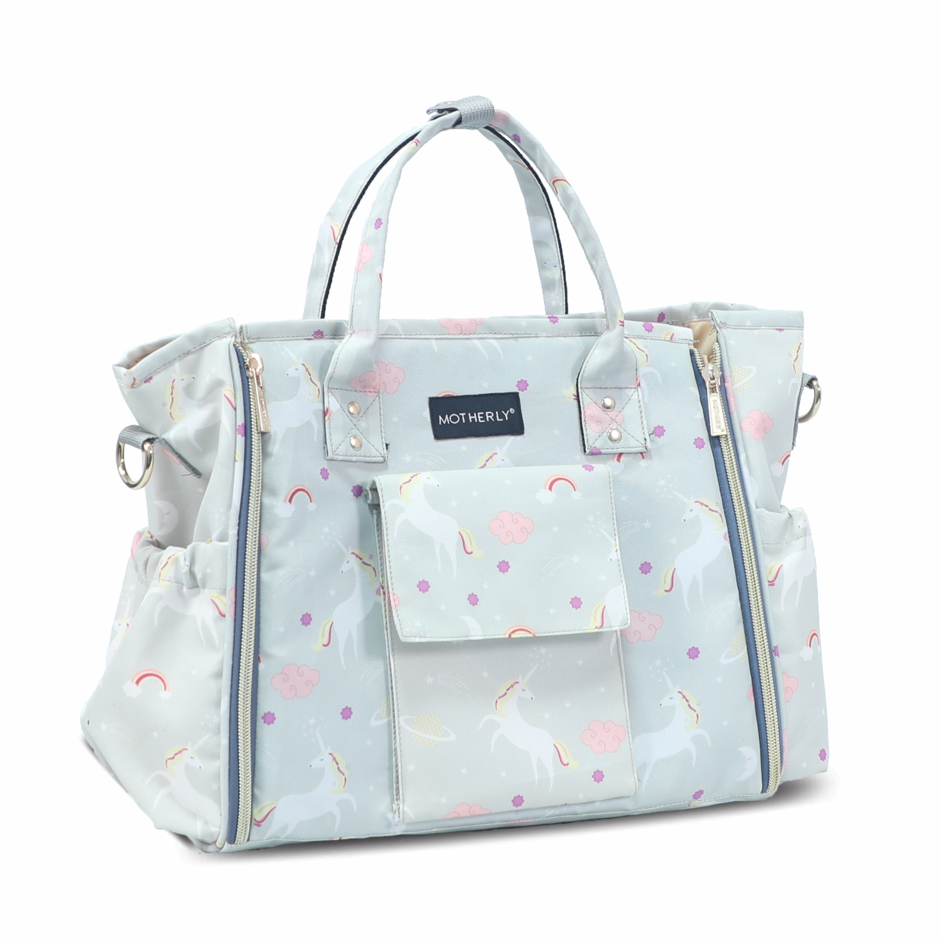 Motherly Womens Stylish Diaper Bag Mummy Bag Handbag