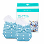 Motherly Newborn Baby Reusable Cloth Diapers, Infant Diaper Nappies Pack of 2 - MOTHERLY