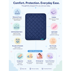 Motherly Oil Massage Mat for Newborns – Reusable & Washable Pad (72x42 cm, 0–12 Months)