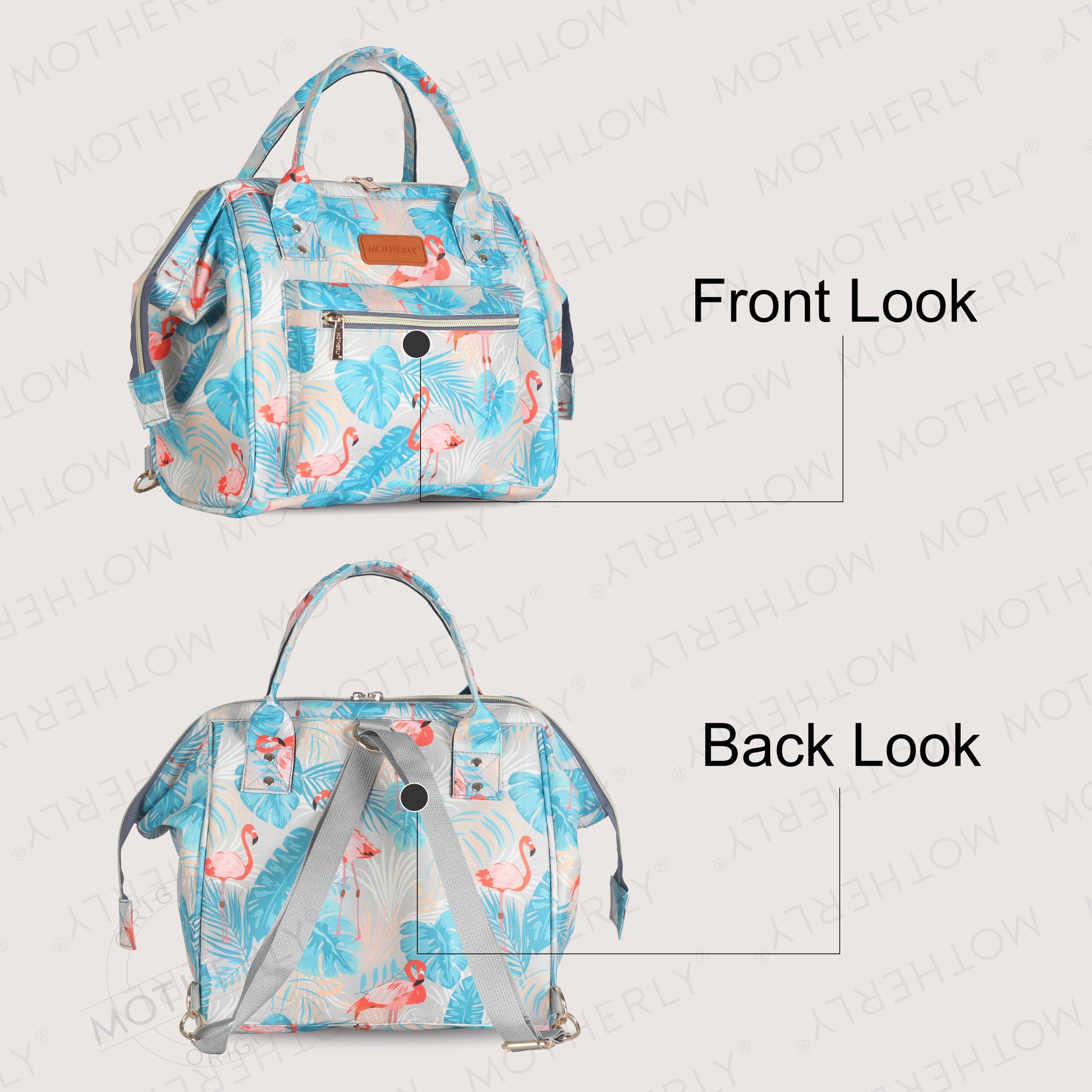 Motherly Nano Diaper Bag for Mothers | Small Diaper handbag for mom for Travel - MOTHERLY