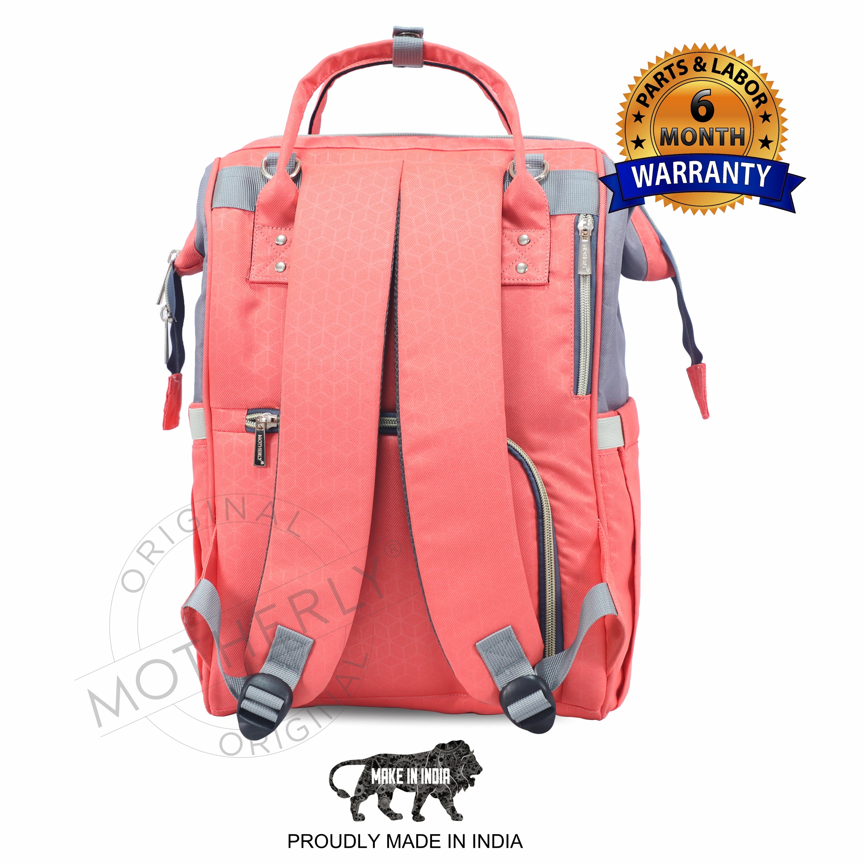 Motherly Everyday Stylish Babies Diaper Bags for Mothers |6 Month Warranty - MOTHERLY